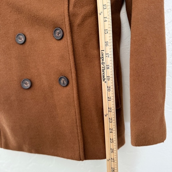 ☀️ Classic Old Navy Camel Peacoat | Size S - Picture 3 of 10